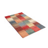 Tappeto Originale Mosaic Pakistan 89x149 Rosso