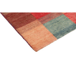 Tappeto Originale Mosaic Pakistan 89x149 Rosso