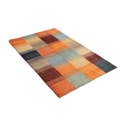 Tappeto Originale Mosaic Pakistan 94x149 Aranci