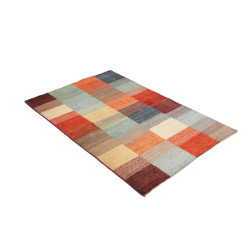 Tappeto Originale Mosaic Pakistan 97x150 Blu Ar