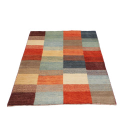 Tappeto Originale Mosaic Pakistan 97x150 Blu Ar