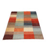 Tappeto Originale Mosaic Pakistan 97x150 Blu Ar