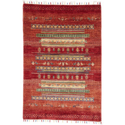Tappeto Originale Siva Pakistan 102x150 Rosso T