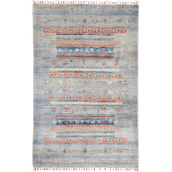 Tappeto Originale Siva Pakistan 103x152 Blu Gri
