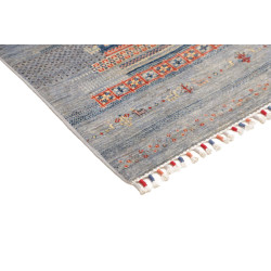 Tappeto Originale Siva Pakistan 103x152 Blu Gri