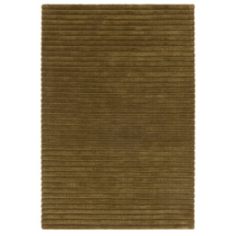 Tappeto Linie geometrico verde oliva 160x230 cm
