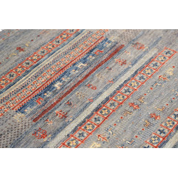 Tappeto Originale Siva Pakistan 103x158 Blu Gri