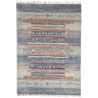 Tappeto Originale Siva Pakistan 106x148 Blu Gri