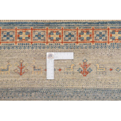 Tappeto Originale Siva Pakistan 106x148 Blu Gri