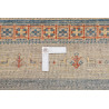 Tappeto Originale Siva Pakistan 106x148 Blu Gri