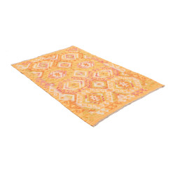 Kilim 96x142 Cm Kilim, Afghanistan, Lana Cardata A Mano