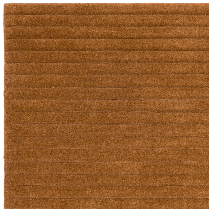 Tappeto Linie geometrico giallo senape e ocra 16