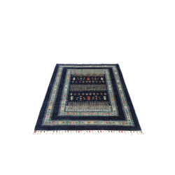 Tappeto Originale Siva Pakistan 102x150 Blu Nav