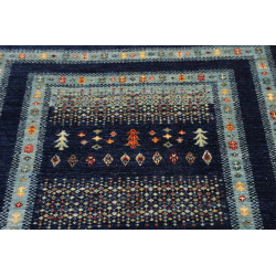 Tappeto Originale Siva Pakistan 102x150 Blu Nav