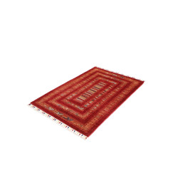 Tappeto Originale Siva Pakistan 99x148 Rosso Te