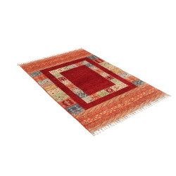 Tappeto Originale Siva Pakistan 101x153 Rosso B