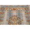 Tappeto Originale Siva Pakistan 104x143 Blu Gri