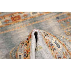 Tappeto Originale Siva Pakistan 104x143 Blu Gri