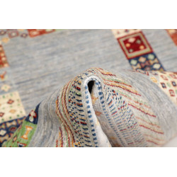Tappeto Originale Siva Pakistan 103x145 Azzurro