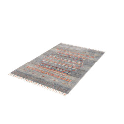 Tappeto Originale Siva Pakistan 103x147 Blu Gri
