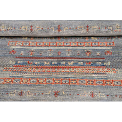 Tappeto Originale Siva Pakistan 103x147 Blu Gri
