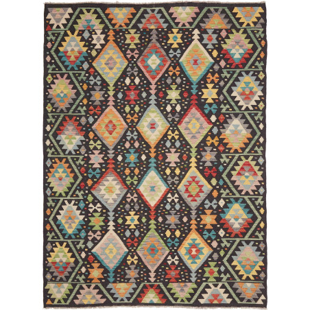Tappeto Originale Kilim Afghanistan 177x241 Gri