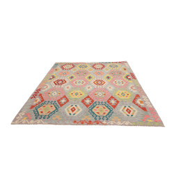 Tappeto Originale Kilim Afghanistan 189x237 Blu