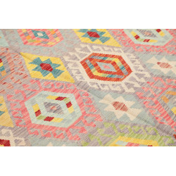 Tappeto Originale Kilim Afghanistan 189x237 Blu