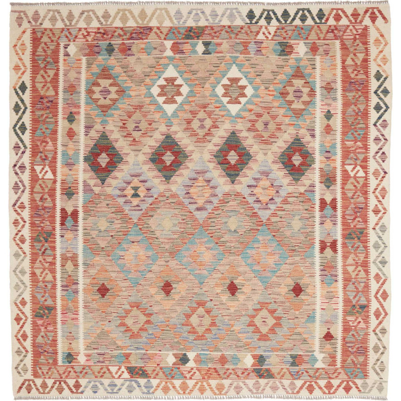 Tappeto Originale Kilim Afghanistan 198x200 Bei