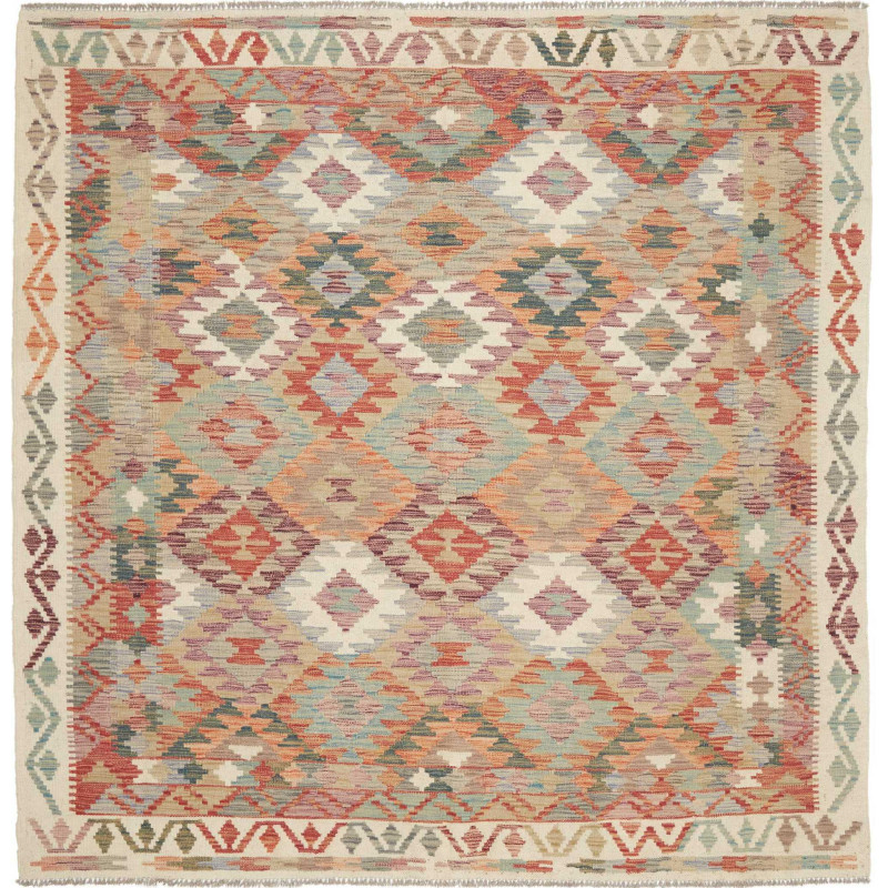 Tappeto Originale Kilim Afghanistan 200x202 Ara