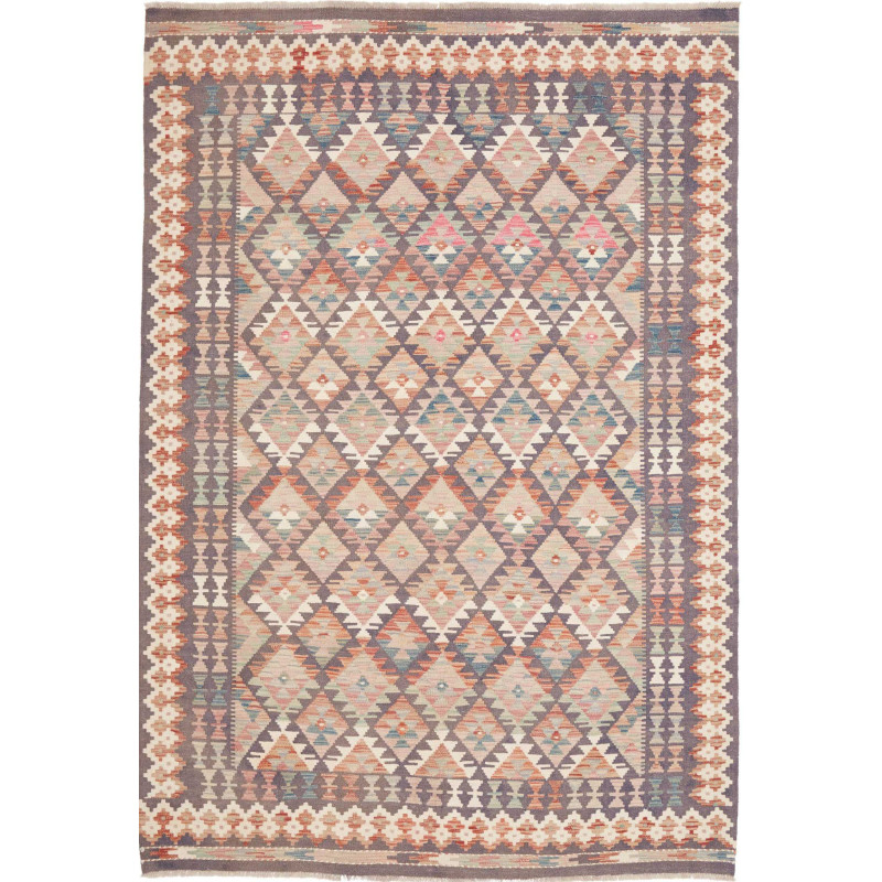 Tappeto Originale Kilim Afghanistan 169x241 Gri