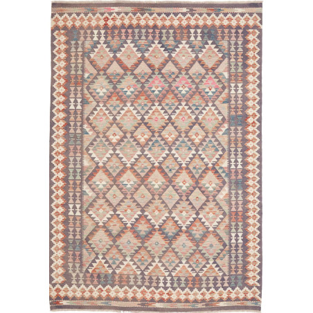 Tappeto Originale Kilim Afghanistan 169x241 Gri