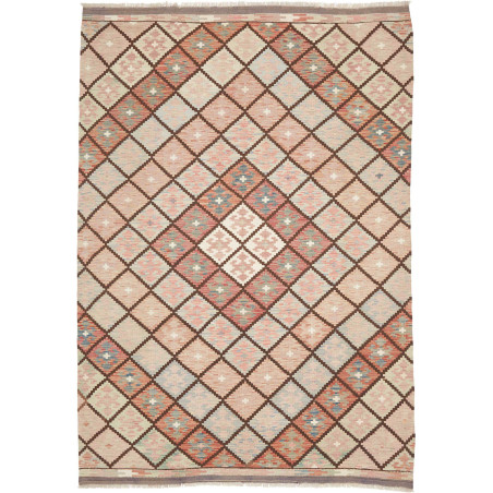 Hand Made Rug Kilim Afghanistan 168x238 Beige P