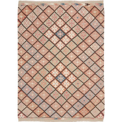 Hand Made Rug Kilim Afghanistan 172x238 Salmon