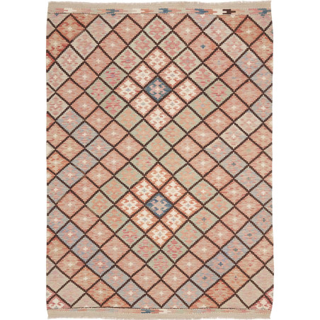 Hand Made Rug Kilim Afghanistan 172x238 Salmon