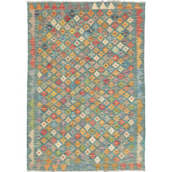 Hand Made Rug Kilim Afghanistan 102x148 Aqua Mu