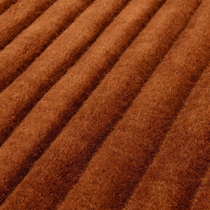 Rug Linie plain orange 120x170 cm