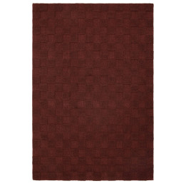 Rug Mercer geometric dark red burgundy 160x230 c