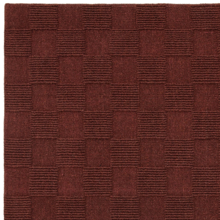 Rug Mercer geometric dark red burgundy 160x230 c