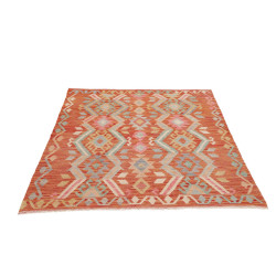 Hand Made Rug Kilim Afghanistan 129x180 Terraco