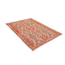 Hand Made Rug Kilim Afghanistan 129x180 Terraco