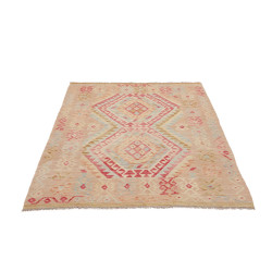 Hand Made Rug Kilim Afghanistan 128x186 Pinkish