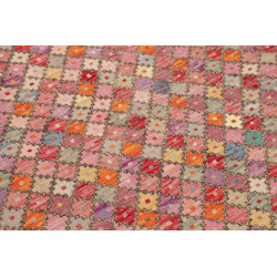 Hand Made Rug Kilim Afghanistan 132x163 Pink Mu