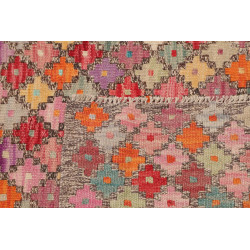 Hand Made Rug Kilim Afghanistan 132x163 Pink Mu