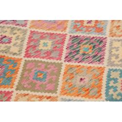 Hand Made Rug Kilim Afghanistan 130x172 Red Mul