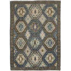 Hand Made Rug Kilim Afghanistan 128x178 Earthy