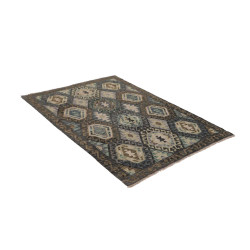 Hand Made Rug Kilim Afghanistan 128x178 Earthy