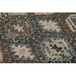 Hand Made Rug Kilim Afghanistan 128x178 Earthy