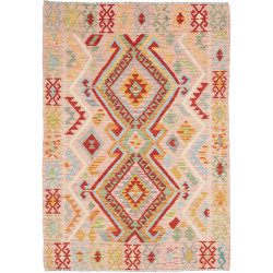 Hand Made Rug Kilim Afghanistan 128x179 Pale Pi