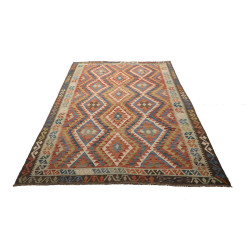 Kilim 175x258 Cm Kilim, Afghanistan, Lana Cardata A Mano